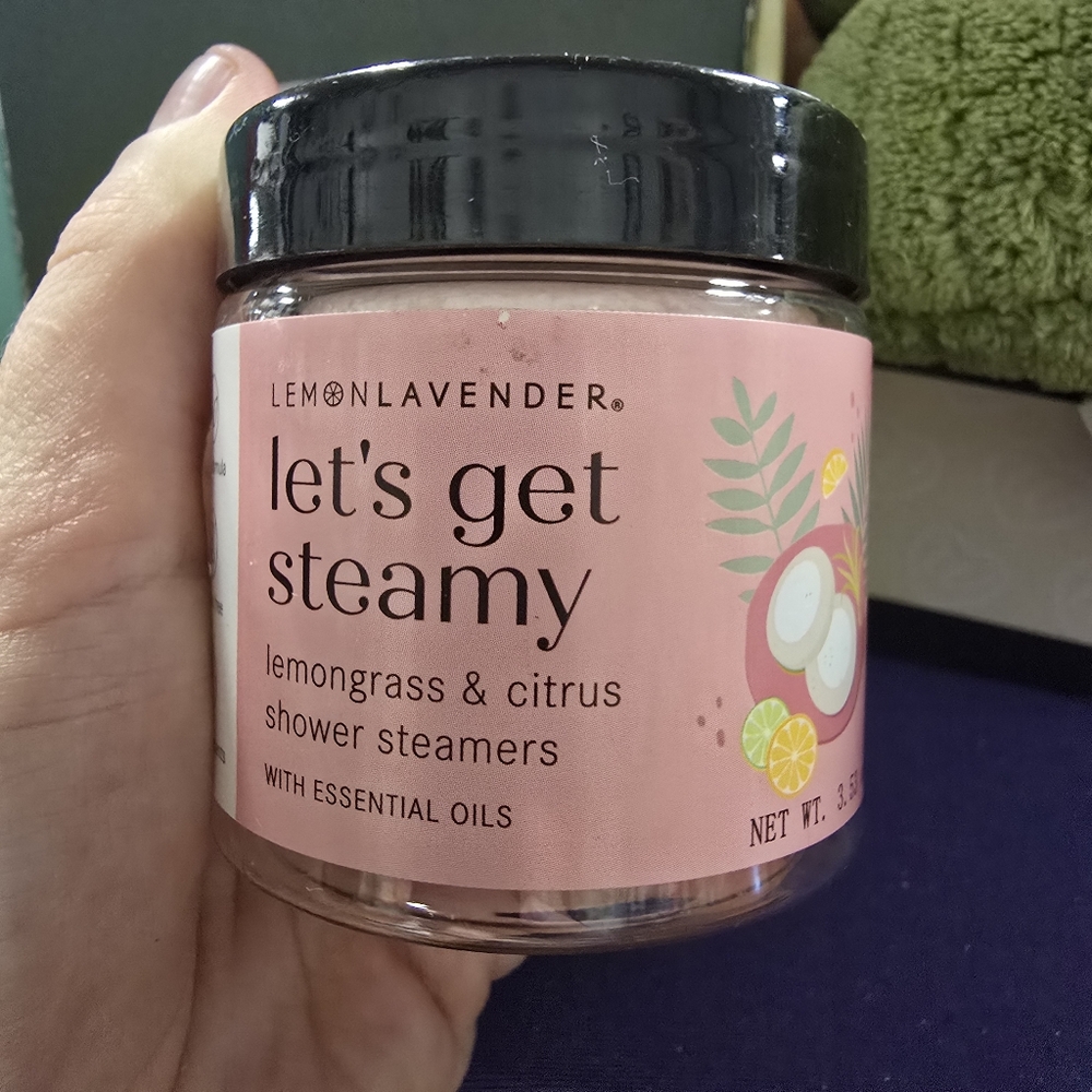 Let's Get Steamy Lemongrass and citrus Shower Steamers